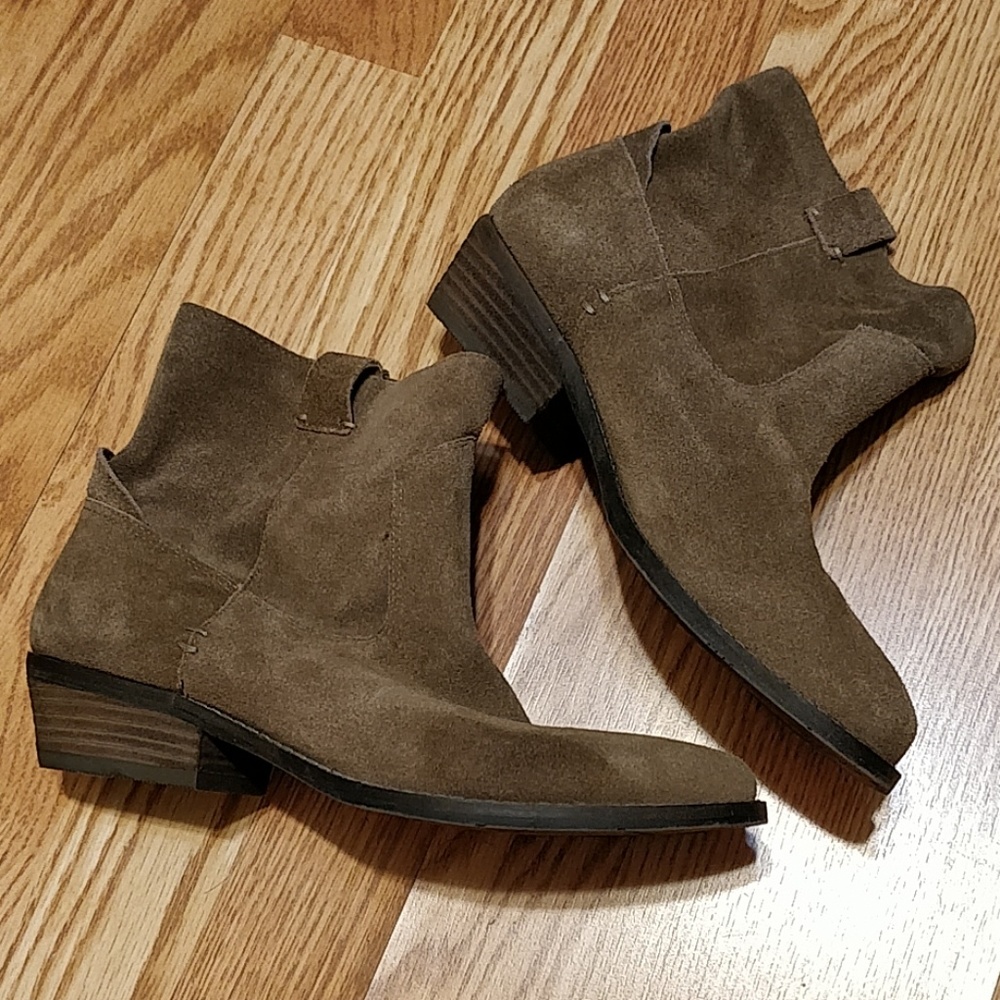 Suede Boho Booties.